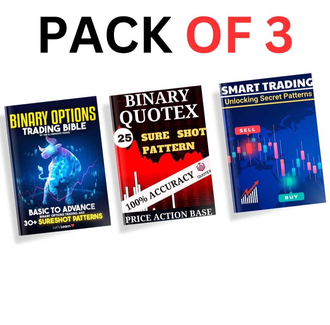 Pack of 3 Trading books - Combo Deal