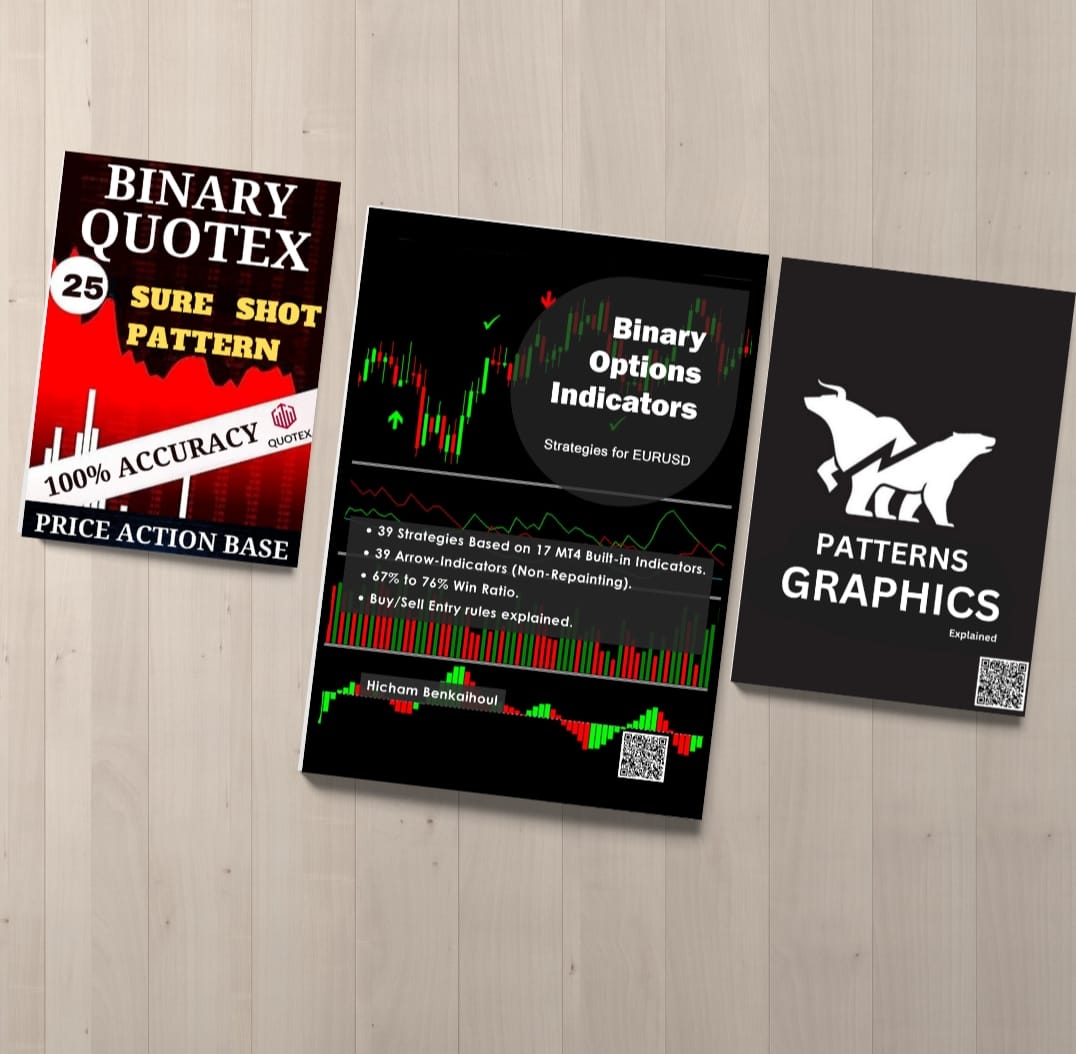 Pack of 3 Trading Books - BInary Options