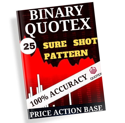 Binary Quotex 25 Sureshot Pattern Strategies book- 100% accuracy